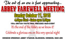 Abbey Farewell Meeting