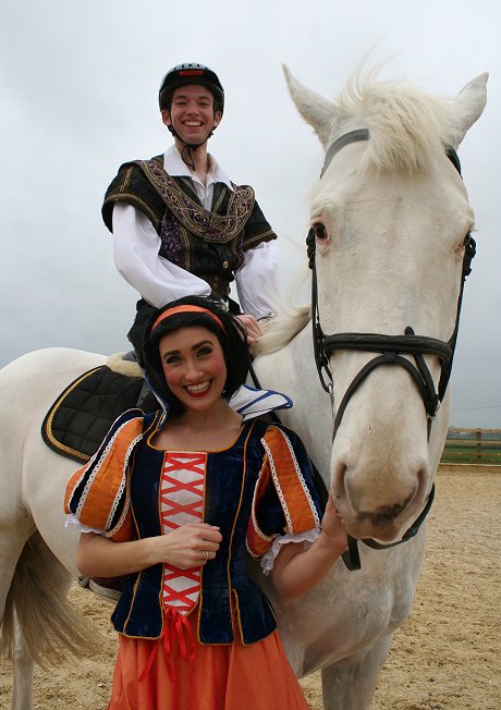 Swindon panto stars at Rein & Shine Swindon