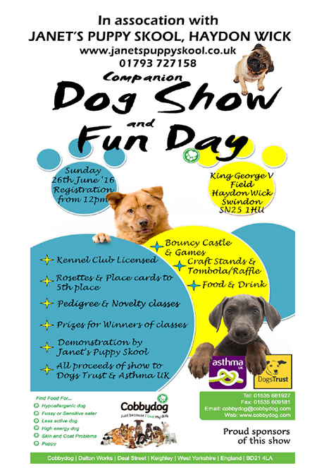 Companion Dog Show & Fun Day | Haydon Wick, Swindon | SwindonWeb Companion Dog Show & Fun Day | Haydon Wick, Swindon | SwindonWeb