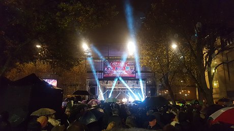 Swindon town centre lights