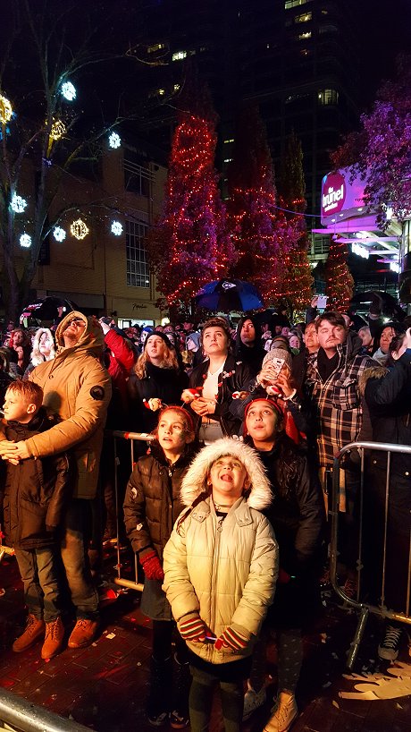 Swindon town centre lights