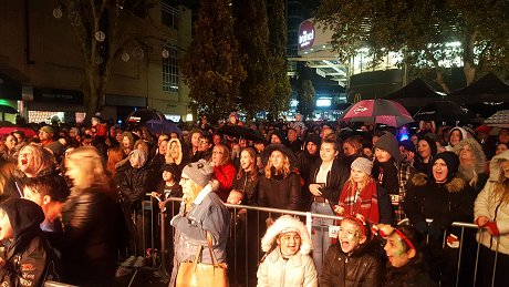 Swindon town centre lights