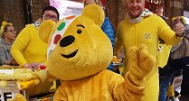 Pedalling For Pudsey at the Swindon Designer Outlet