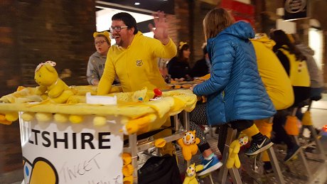 Pudsey at Swindon Designer Outlet