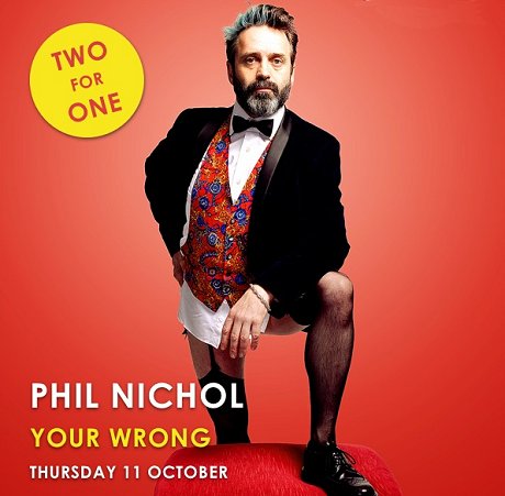 Phil Nichol at the Arts Centre, Swindon