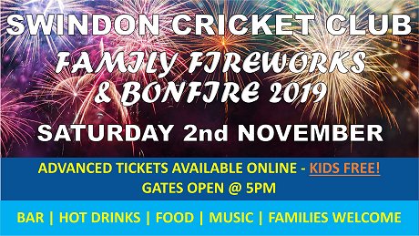 Swindon Cricket Club Fireworks & Bonfire