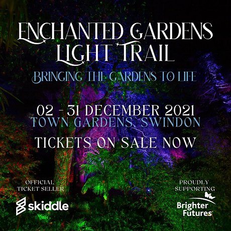Old Town Swindon Enchanted Gardens Light Trail