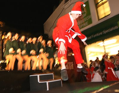 Swindon Old Town Christmas Lights 2007 Tanwood School of Dance