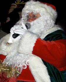 Santa judges the Swindon Xmas Factor 2007