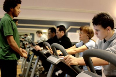 Expert training and advice from the staff at the Oasis Leisure Centre gym in Swindon