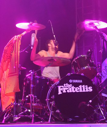 Fratellis play the Swindon Oasis