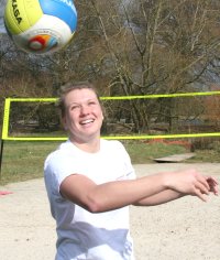 Lucy Boulton volleyball in Swindon