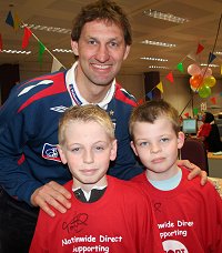 Tony Adams Sport Relief 2008 in Swindon