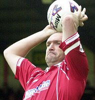 Neil 'Razor' Ruddock in Swindon