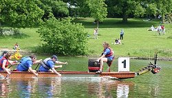 Dragon boat racing at the Corporate Games 2006