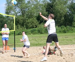 Beach Volleyball at Coate Water in Swindon