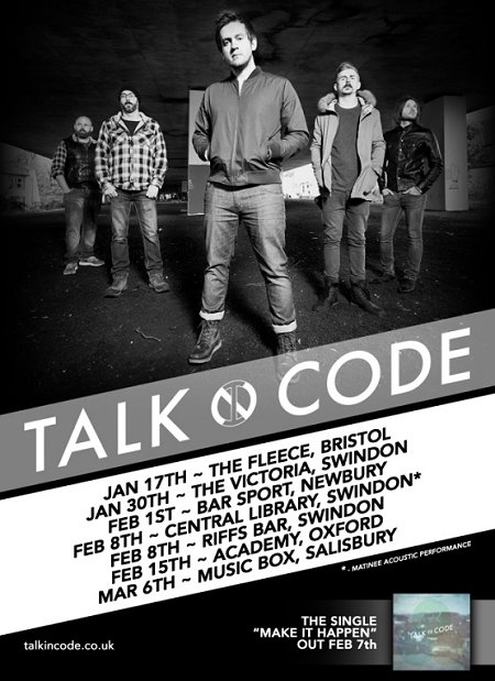 Talk in Code Swindon band