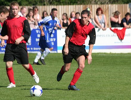 GWR V Hollyoaks in a charity football match at Swindon Supermarine