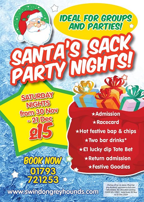 Swindon Greyhounds Christmas Parties