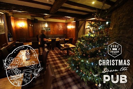 Christmas down the pub in Swindon