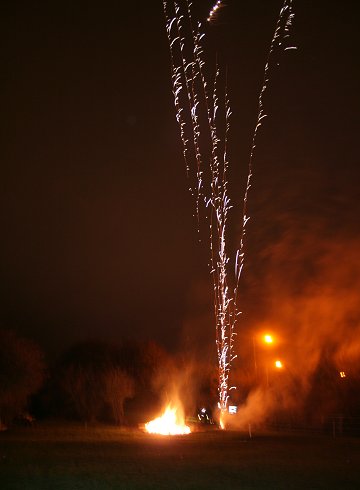 Fireworks night at Lower Stratton