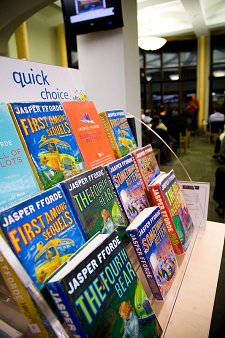 Jasper Fforde novels at Swindon central library