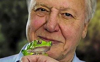 Sir David Attenborough here in May