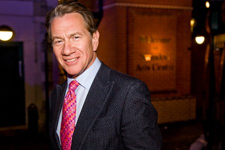 Michael Portillo at the Arts Centre in Swindon