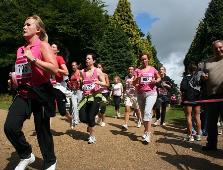 Race for Life, Lydiard Park, Swindon 12 July 2009