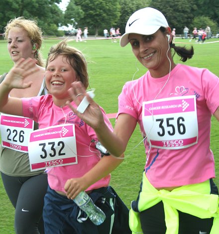 Race for Life, Lydiard Park, Swindon 12 July 2009