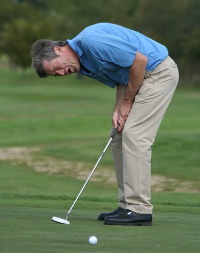 Tiff Needell at The Wiltshire Celebrity Golf Day 2009