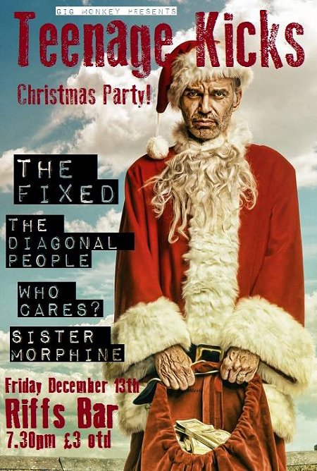 Teenage Kick Christmas Party at Riffs Bar