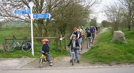 Family Cycling in Swindon