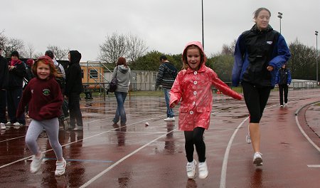Sport Relief Swindon at the County Ground Athletics Track