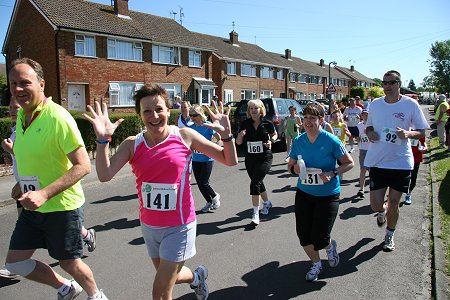 Chiseldon Fun Run 2010, Swindon, 23 May 2010