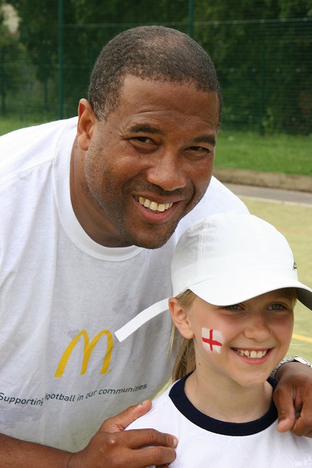 John Barnes in Swindon