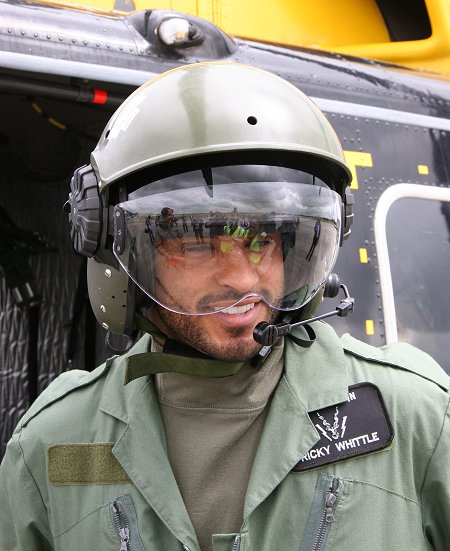 Ricky Whittle at RAF Fairford