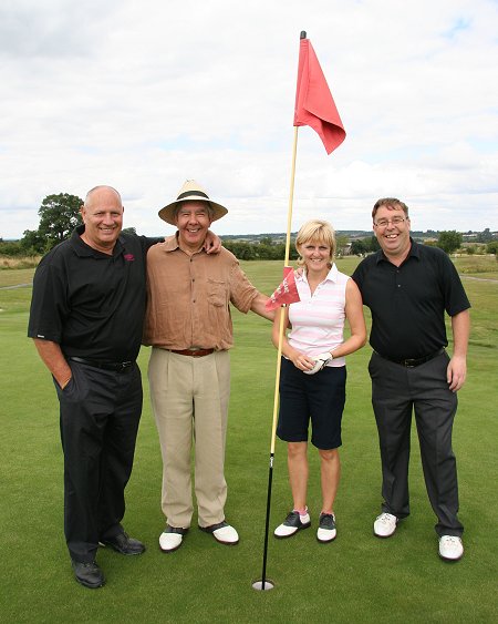 Eddie Shah at The Wiltshire Golf Club Celebrity Golf Day