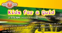 Kids for a Quid at STEAM