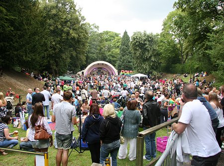 Swindon Pride 2011, Town Gardens, Swindon