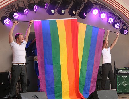 Swindon Pride 2011, Town Gardens, Swindon