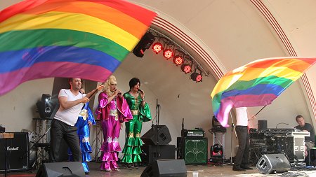 Swindon Pride 2011, Town Gardens, Swindon