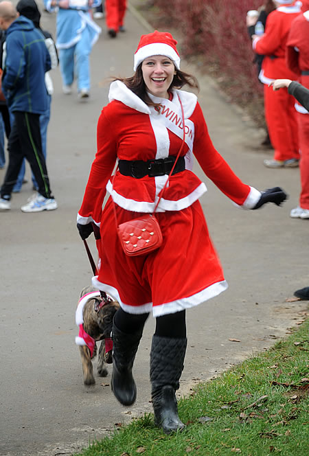 Santa Dash Swindon 2011