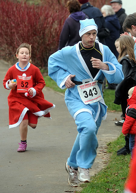 Santa Dash Swindon 2011