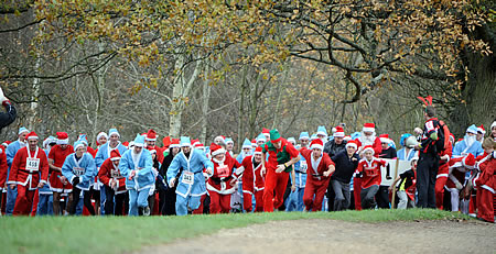 Santa Dash Swindon 2011