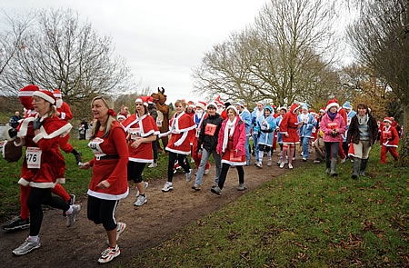 Santa Dash Swindon 2011