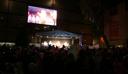 Walt Disney Lights up Swindon Town Centre