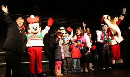 Walt Disney Lights Switch-on Swindon