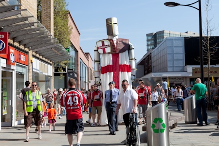 St George's Day in Swindon 2012