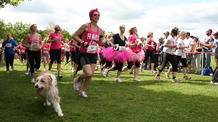 Swindon Race For Life 2013, Lydiard Park